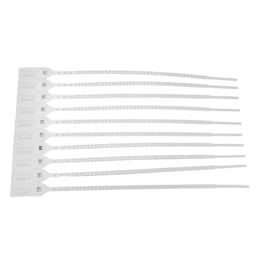 VersaTight Numbered Variable Length Security Seal - White Strip